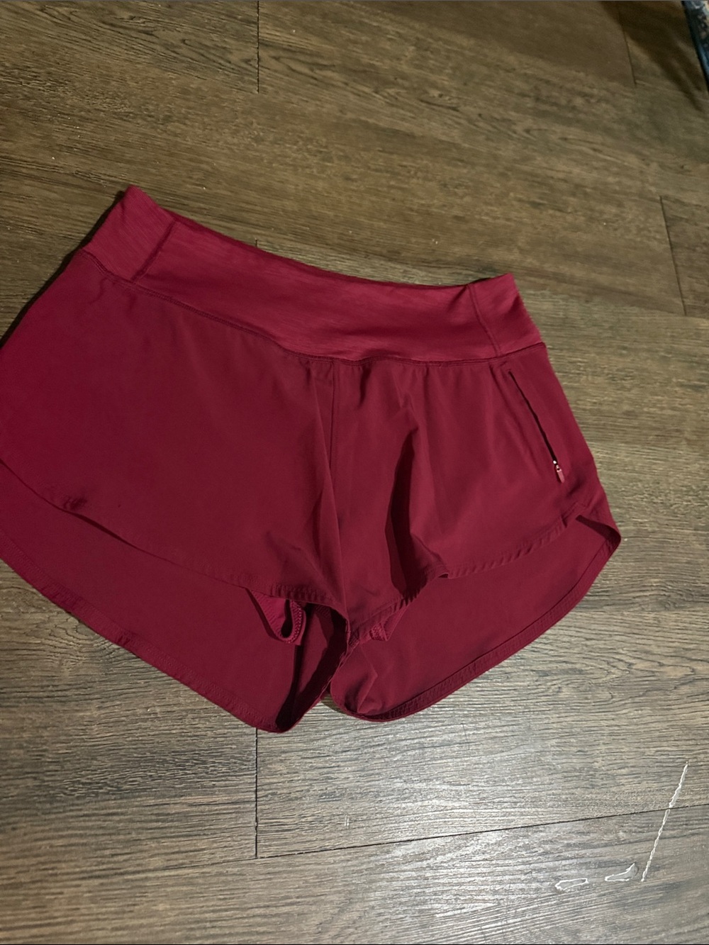 Outdoor Voices Women's Athletic Shorts in Berry Red